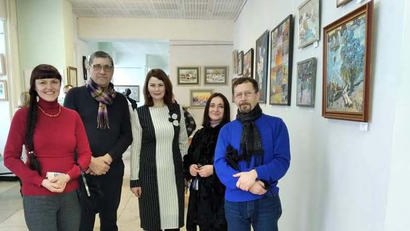 Лубенська галерея запрошує відвідати традиційну виставку "Зимовий сонет"