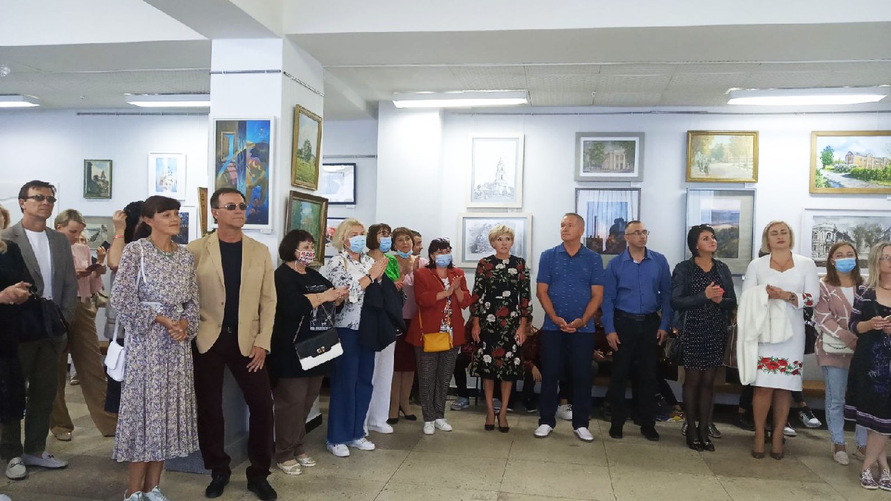 Відкриття збірної виставки художників Лубенщини