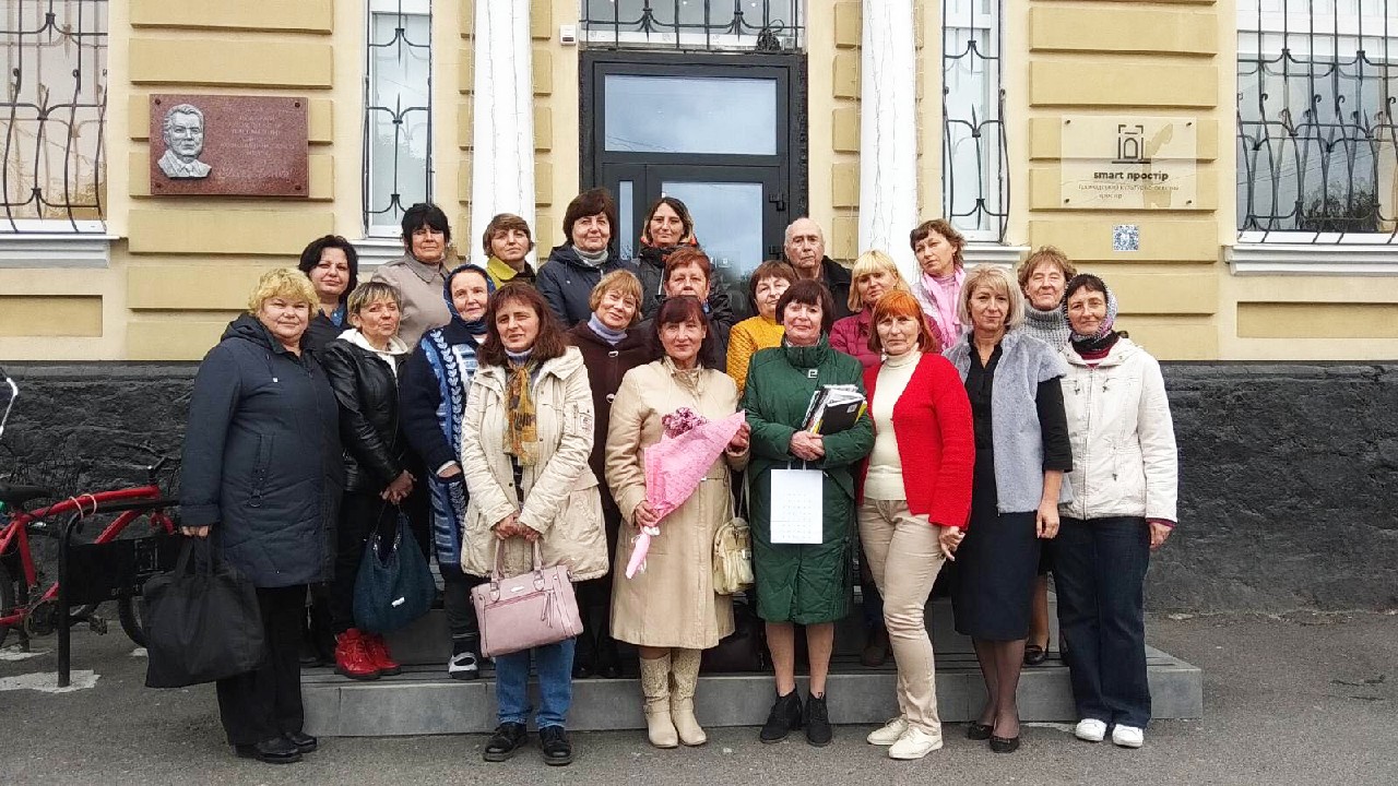 Бібліотекарі Лубенщини в SMARTпросторі Козельщини