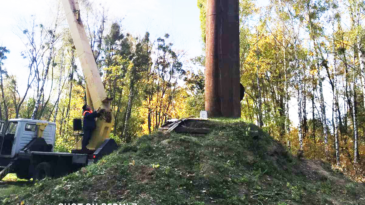 У Ісківцях проведені ремонтні роботи водонапірної вежі