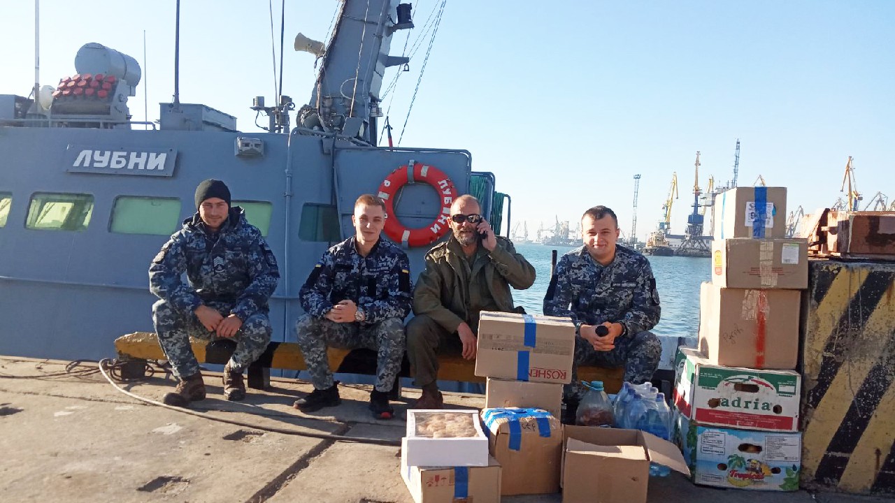 Волонтери громади вкотре відвідали катер «Лубни»