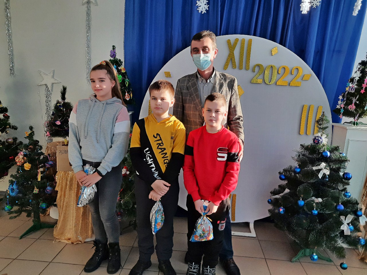 Привітали дітей учасників бойових дій