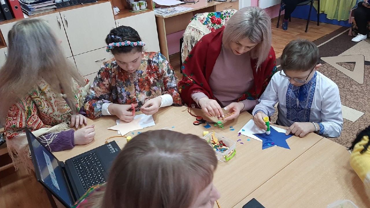 Щедрий вечір у дитячому Центрі реабілітації