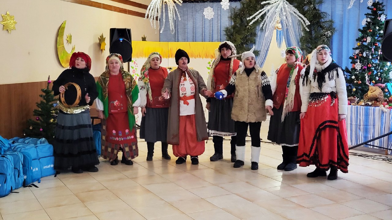 Малечу з багатодітних родин ВПО запросили на свято Маланки 