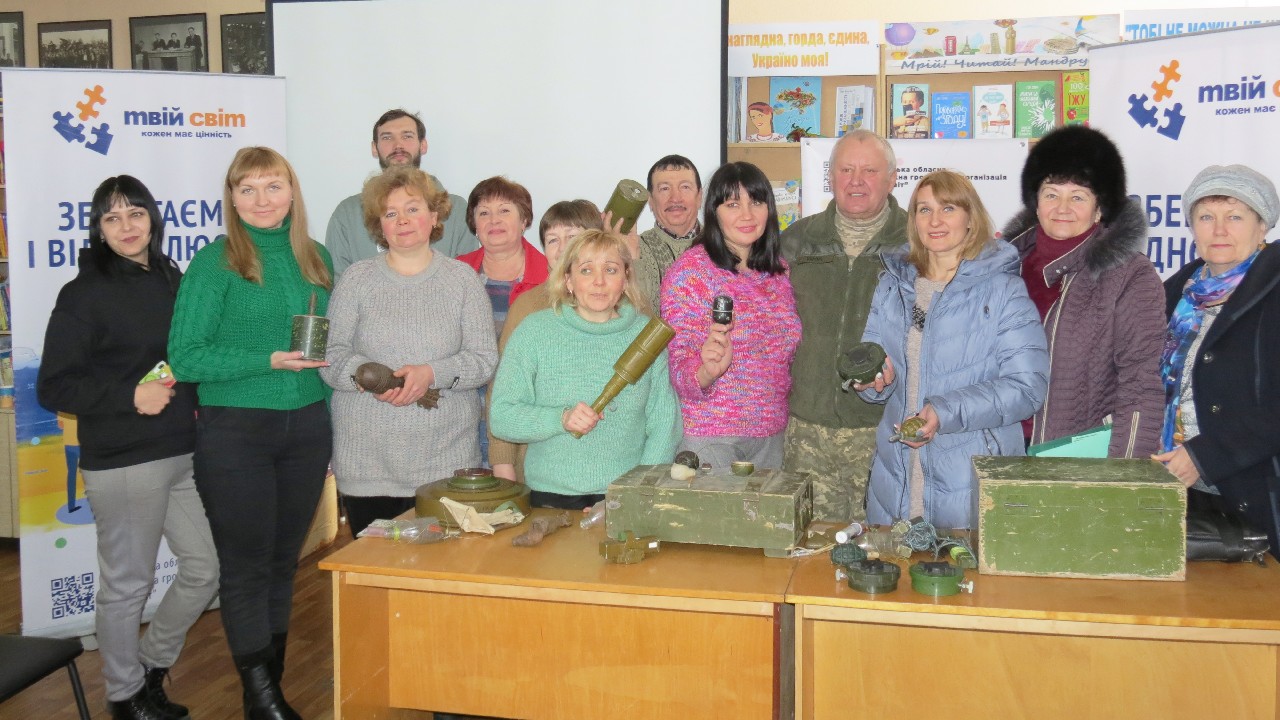 Відбулося навчання щодо безпеки цивільного населення під час війни