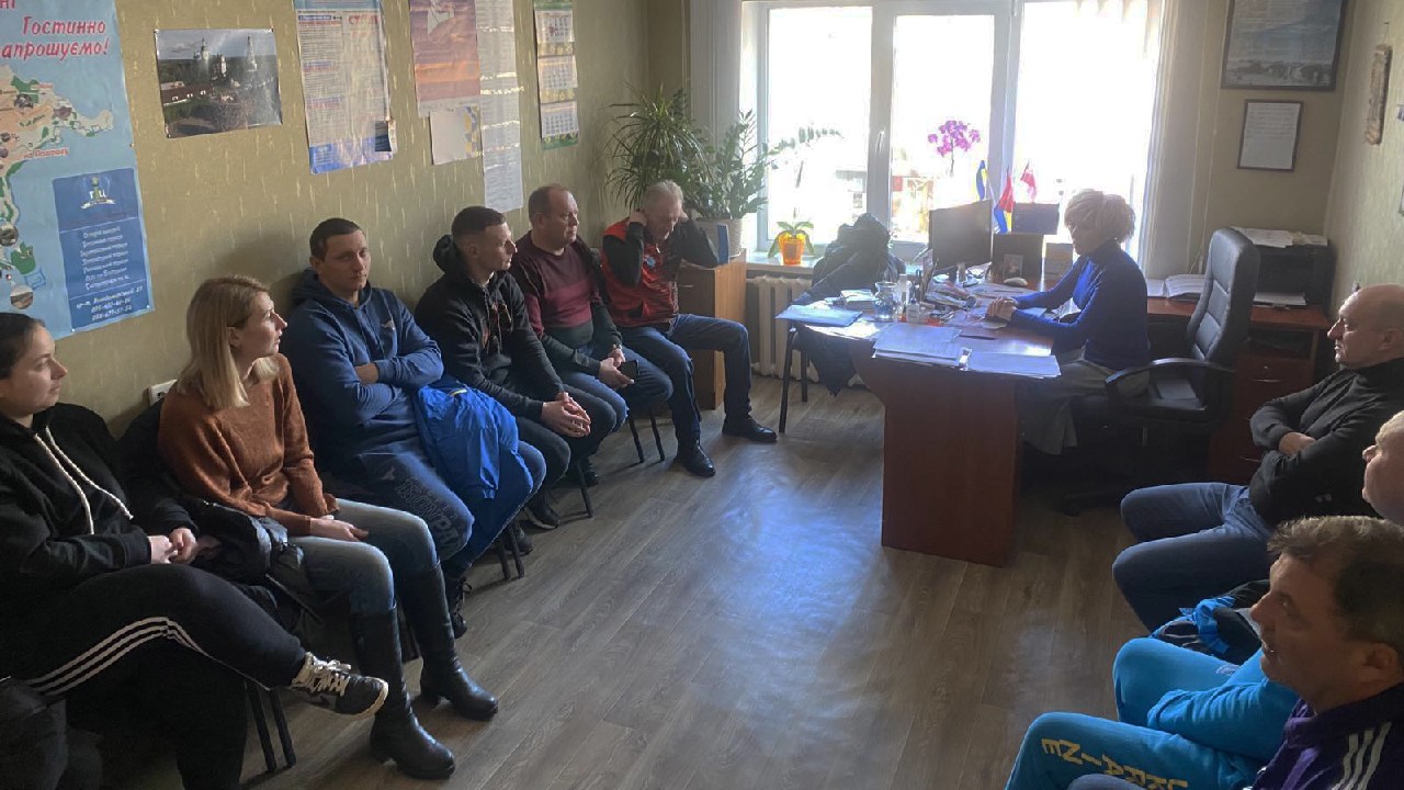 Проведено  нараду з представниками спортивної спільноти