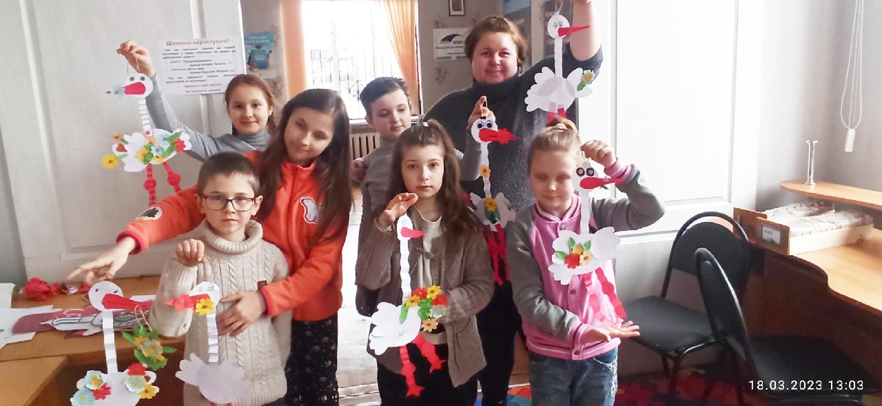 Щастя приносять в дім лелеки