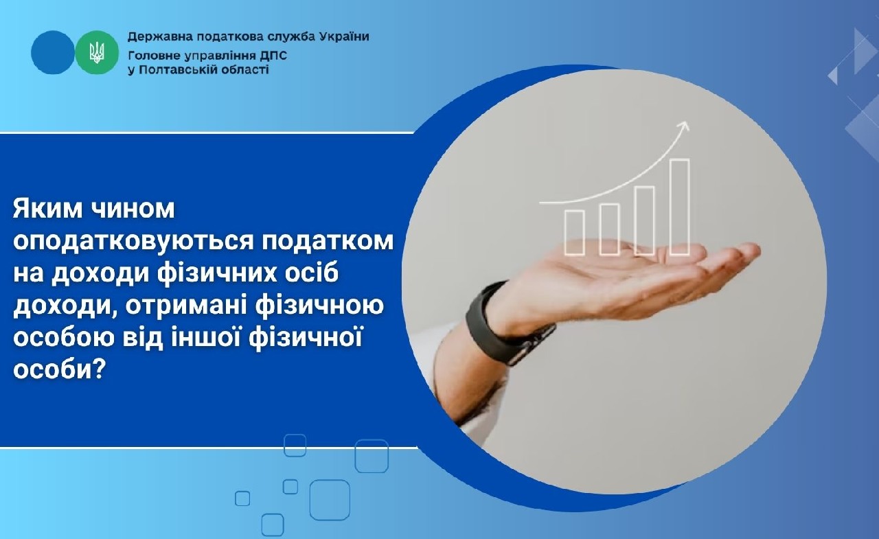 Яким чином оподатковуються податком на доходи фізичних осіб доходи, отримані фізичною особою від іншої фізичної особи?