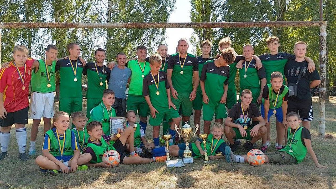 Володарі Кубка Вадима Гетьмана-команда із села Засулля