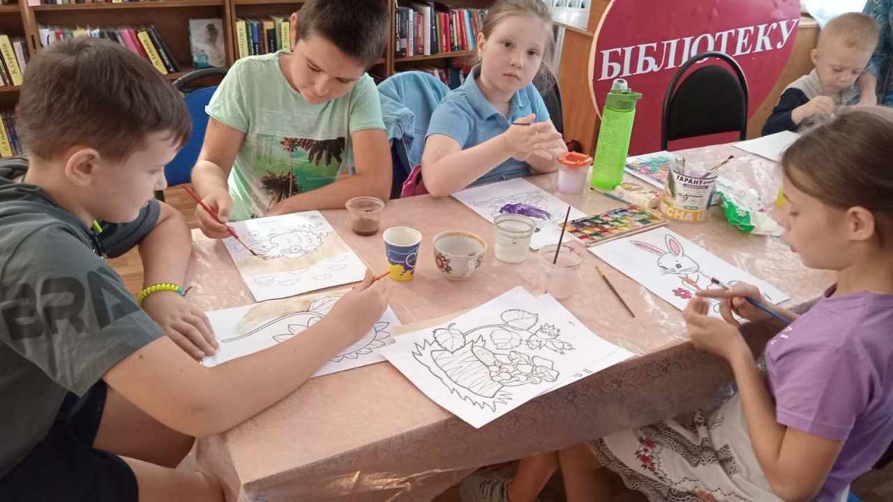 Coffee-art в бібліотеці