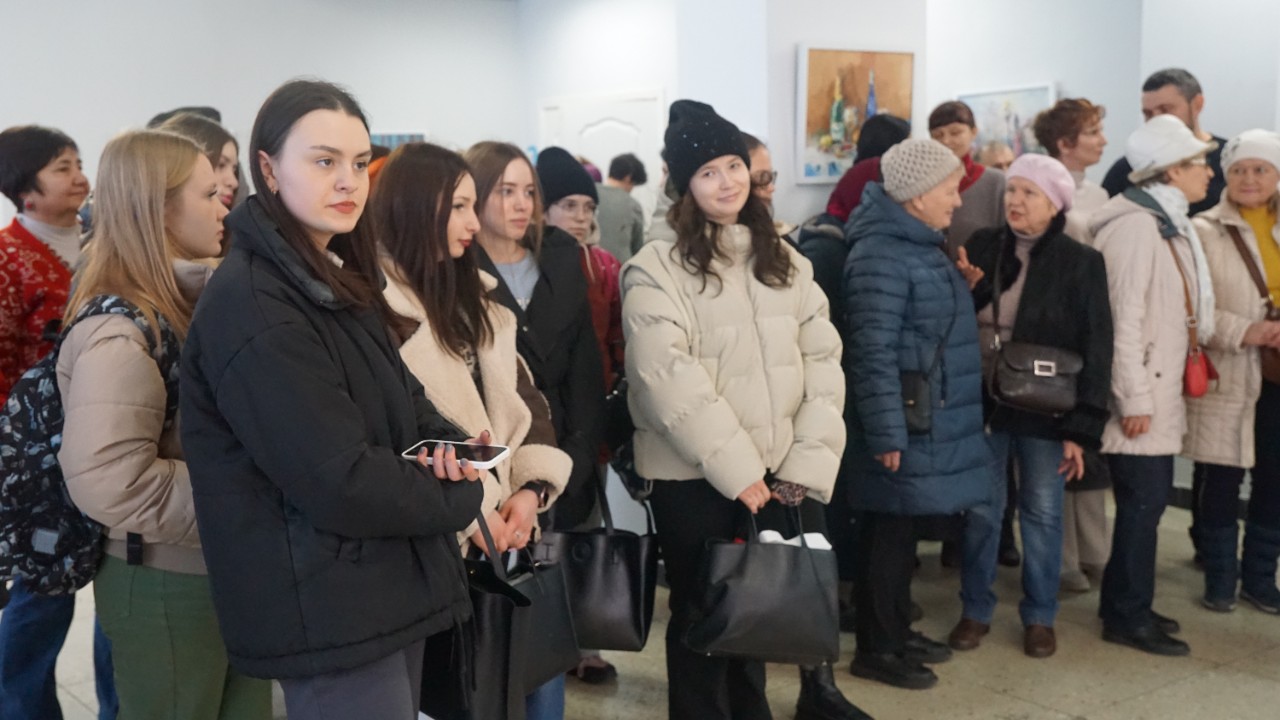 Відкриття персональної виставки художника Ігоря Рудя