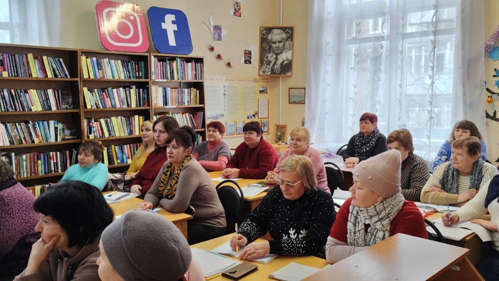 Спілкування бібліотекарів:профмайстерня та натхненння