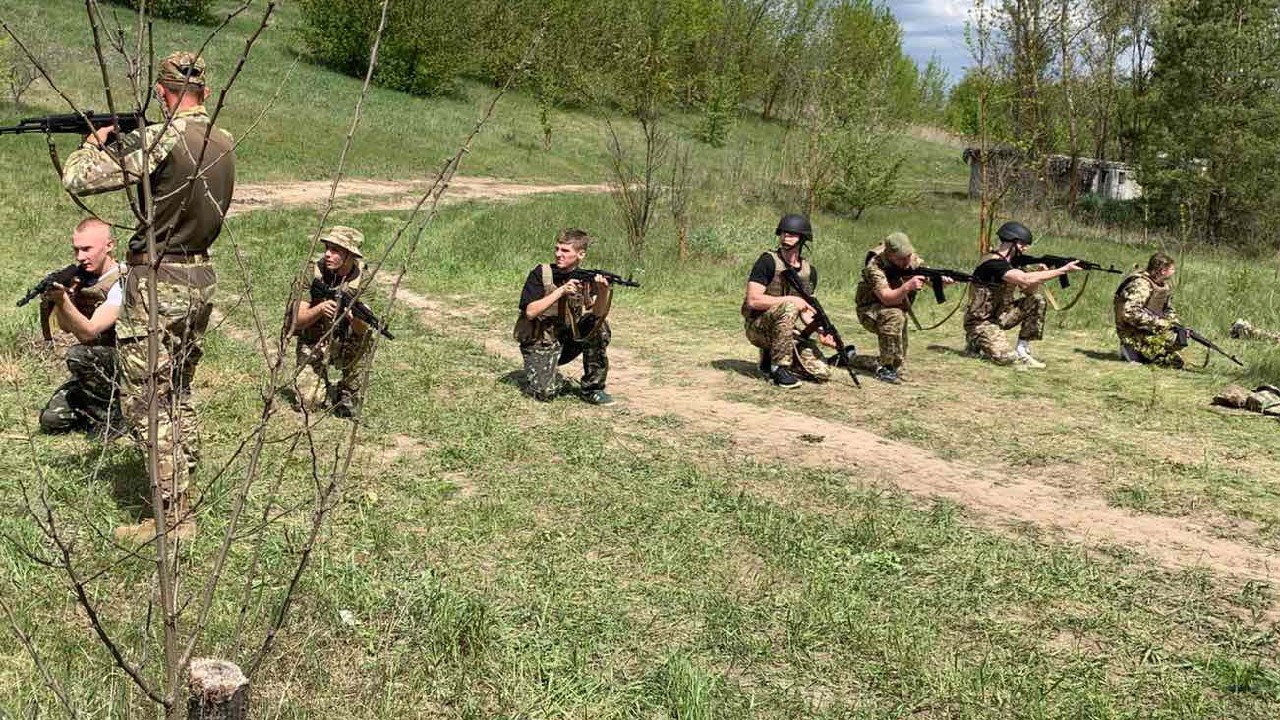 Навчально-польові збори  для старшокласників Лубенської громади