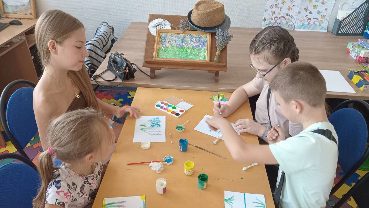 «Лавандовий настрій» в бібліотеці