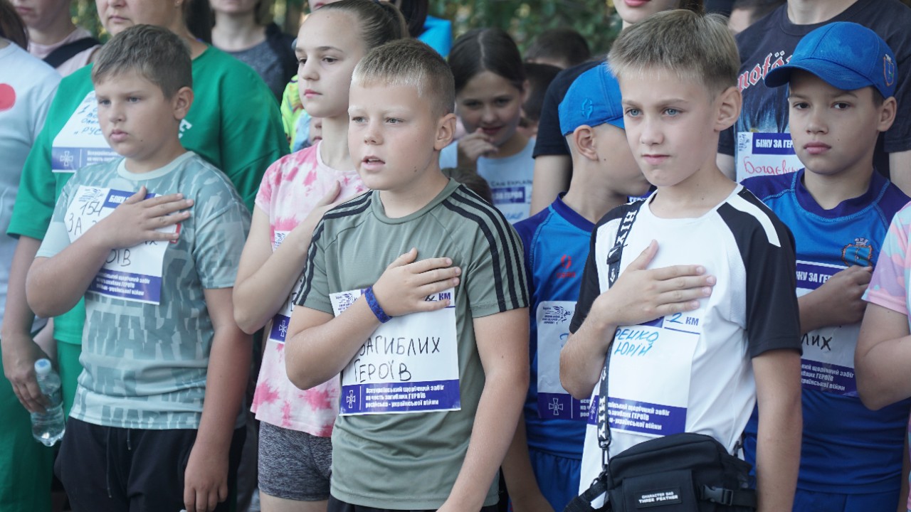 У Лубнах відбувся забіг “Шаную воїнів, біжу за героїв України”