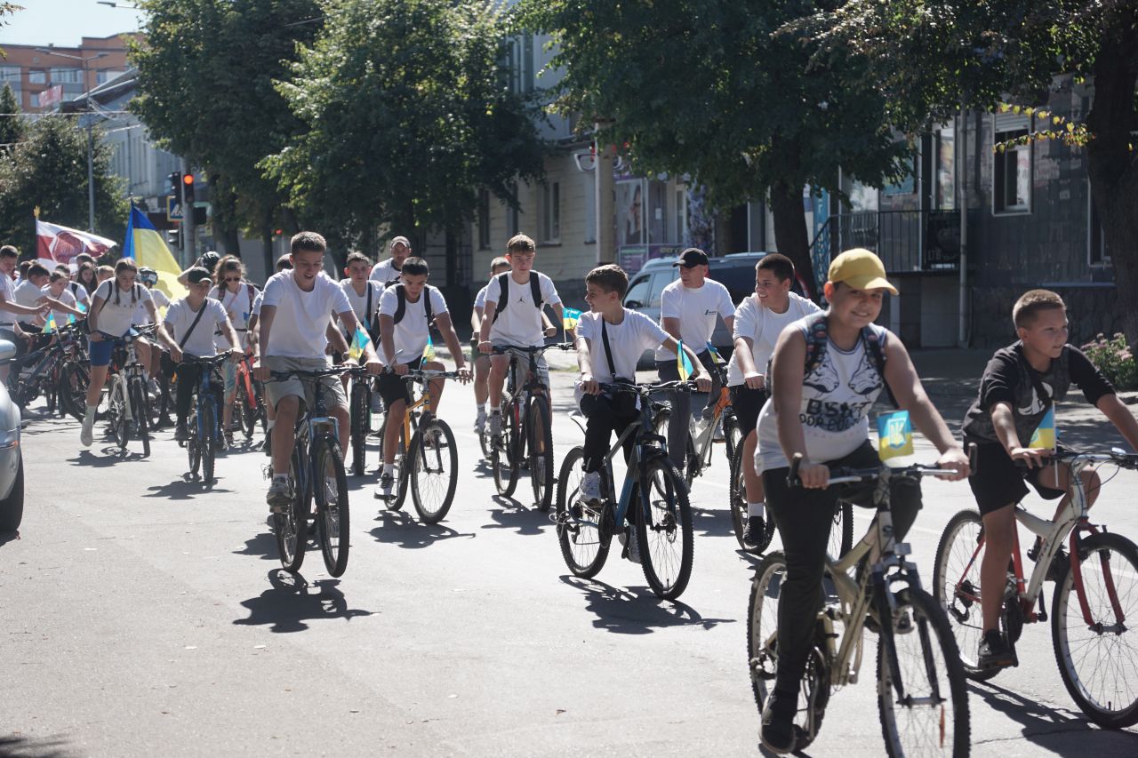 Велозаїзд і фестиваль спорту у  Лубенській громаді