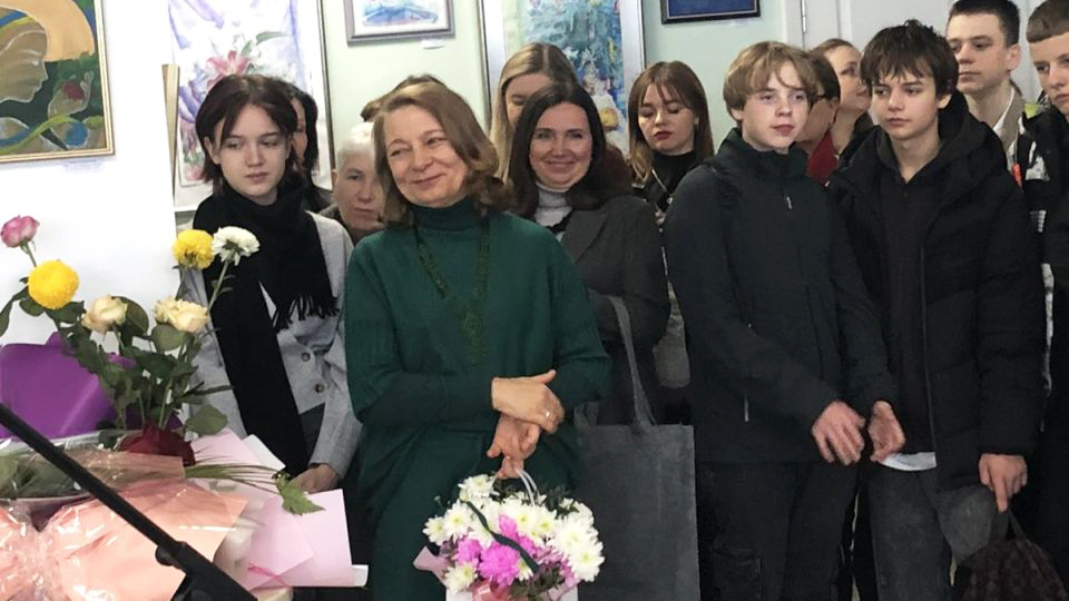 «Всесвіт Любові»: перша персональна виставка художниці Любові Андрієвської