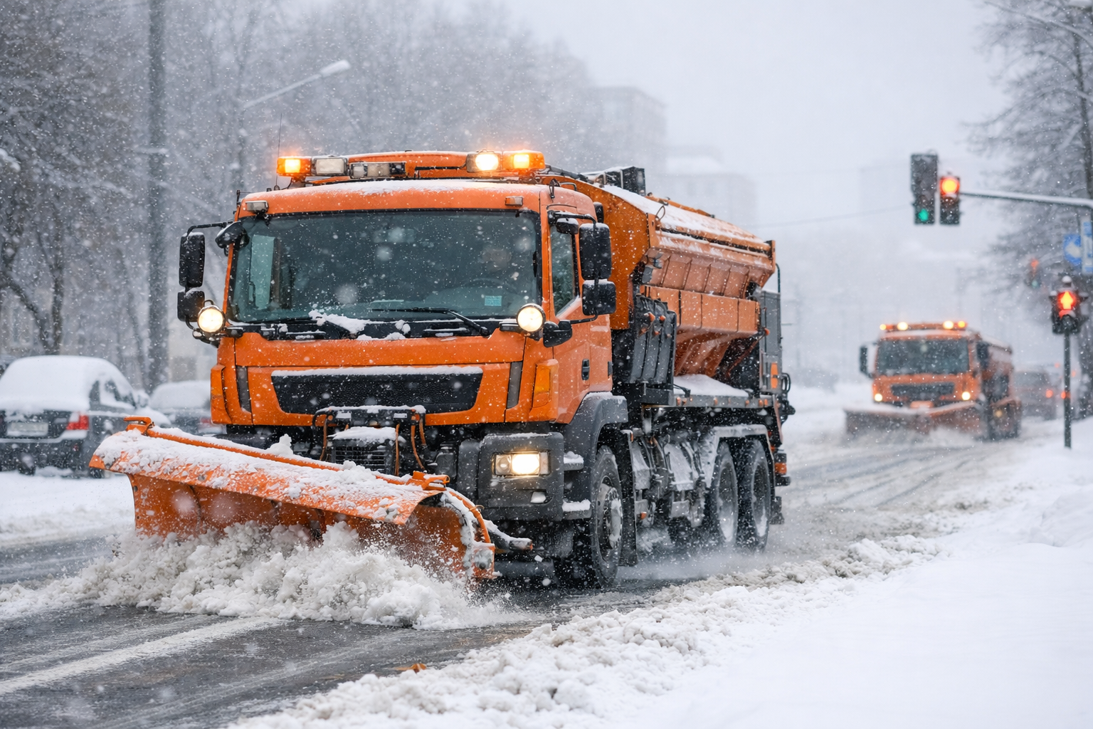 Зимове паркування: прохання до водіїв