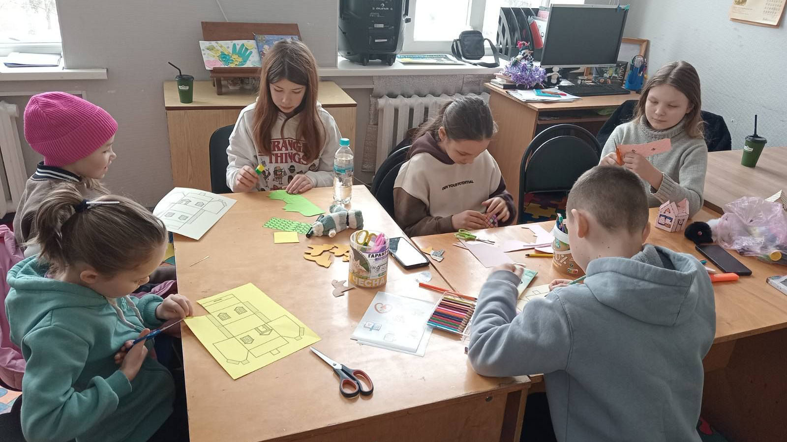 Диво-будиночки в бібліотеці