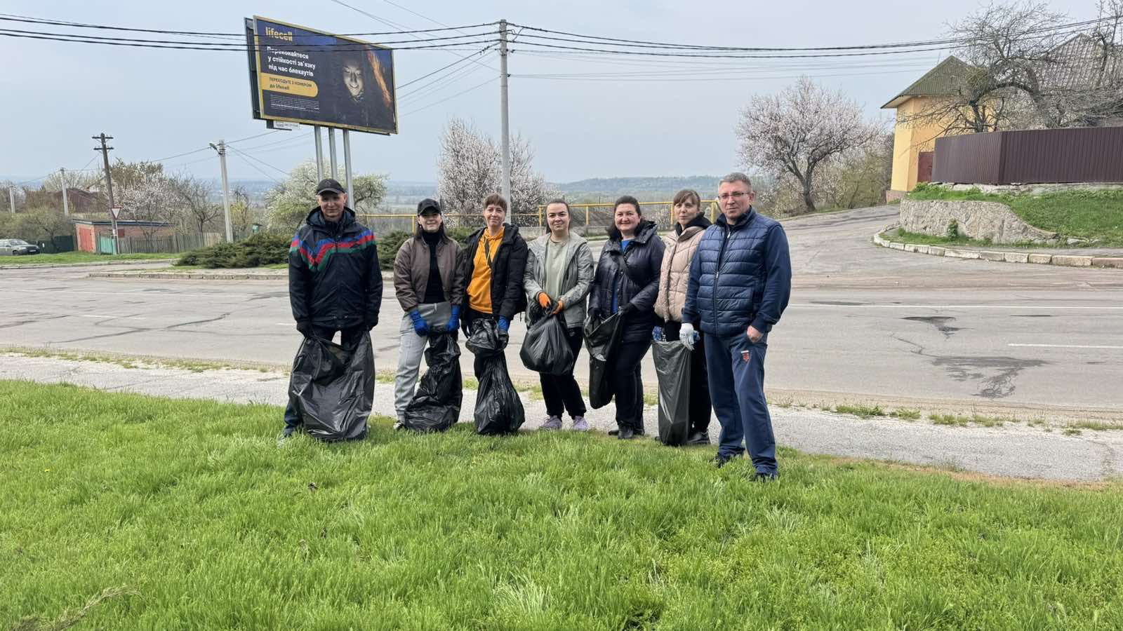 Працювали, щоб місто було чистим!