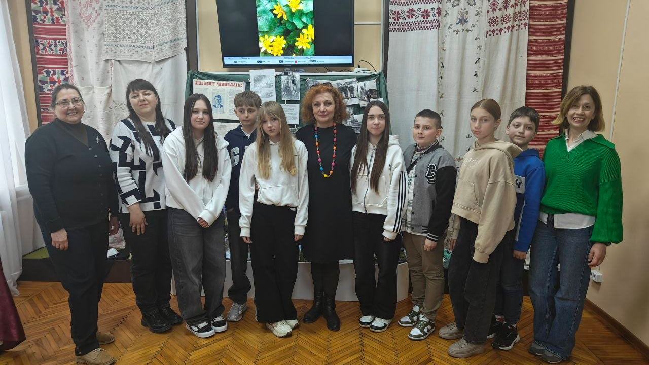 Юні дослідники Лубенщини презентували світ первоцвітів у музеї 