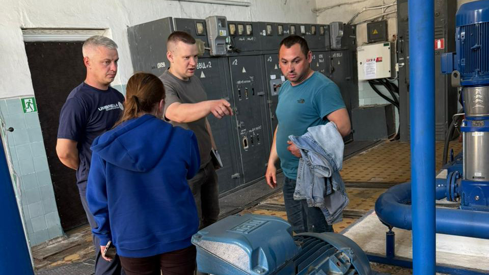 Фахівці Групи технічної підтримки Програми розвитку ООН в Україні у Лубнах