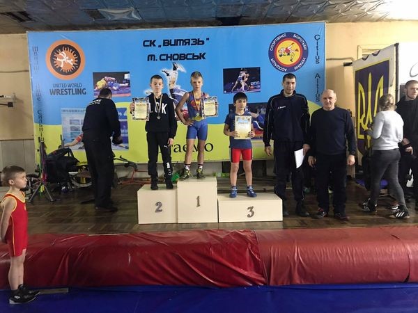 Чемпіонат з вільної боротьби у місті Сновськ Чернігівської області