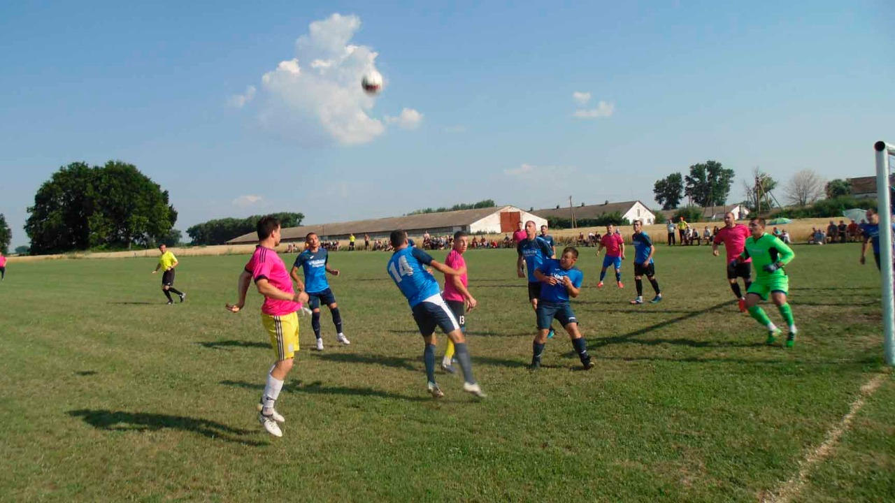 Лідер чемпіонату Лубенської ТГ з футболу «Чайка» Вишневе